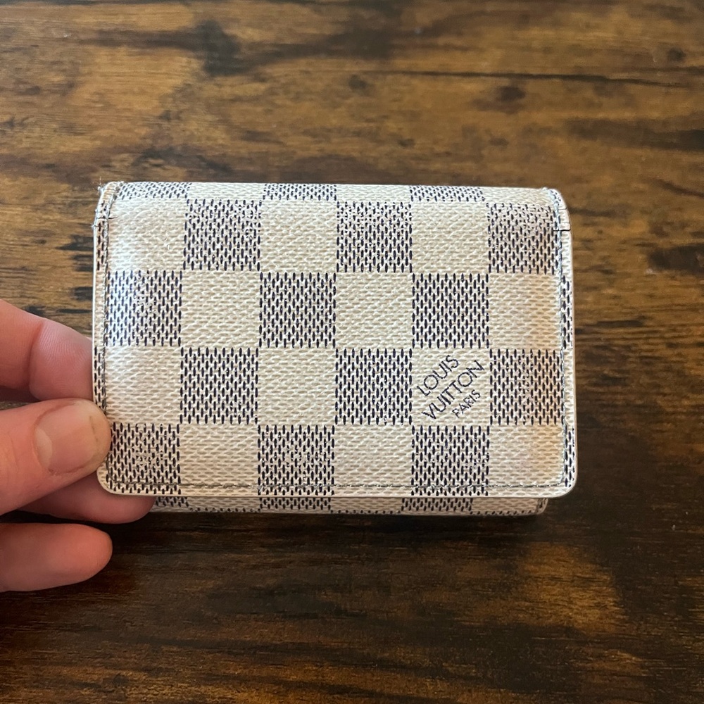 Louis Vuitton Damier Azur Card Holder